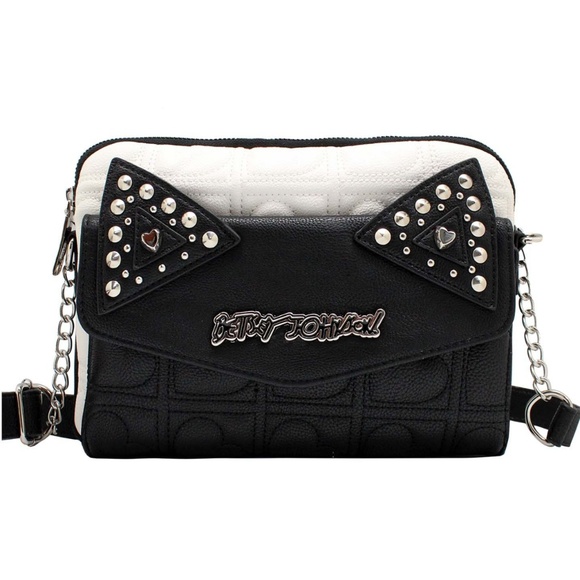 Betsey Johnson Pretty Kitty Kitsch Crossbody Bag